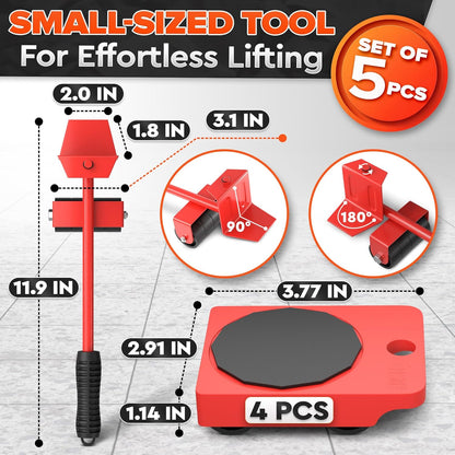 Heavy Furniture Lifter Tools with Sliders for Easy and Safe Shifting