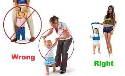Baby Safety Harness Walking Assistant for Toddlers | Adjustable Belt for Learning to Walk | Soft Support Harness with Padded Straps