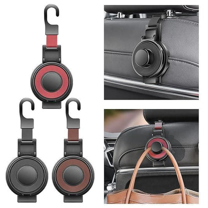 Universal Car Seat Headrest Hooks Organizer