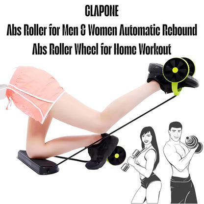 Wheel Roller for Core Workouts, Abdominal Roller Wheel with Knee Pad