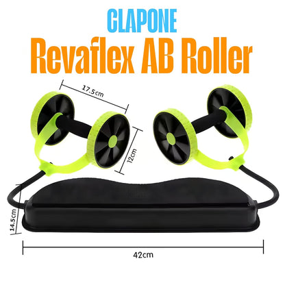 Wheel Roller for Core Workouts, Abdominal Roller Wheel with Knee Pad