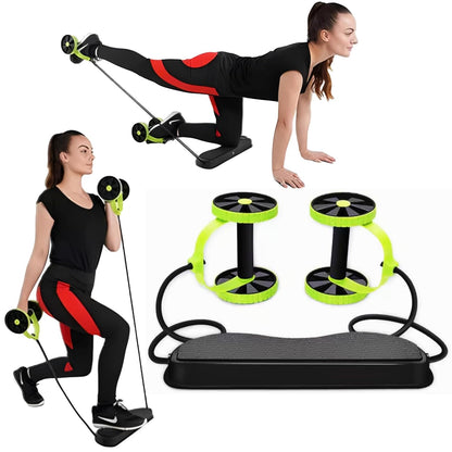 Wheel Roller for Core Workouts, Abdominal Roller Wheel with Knee Pad