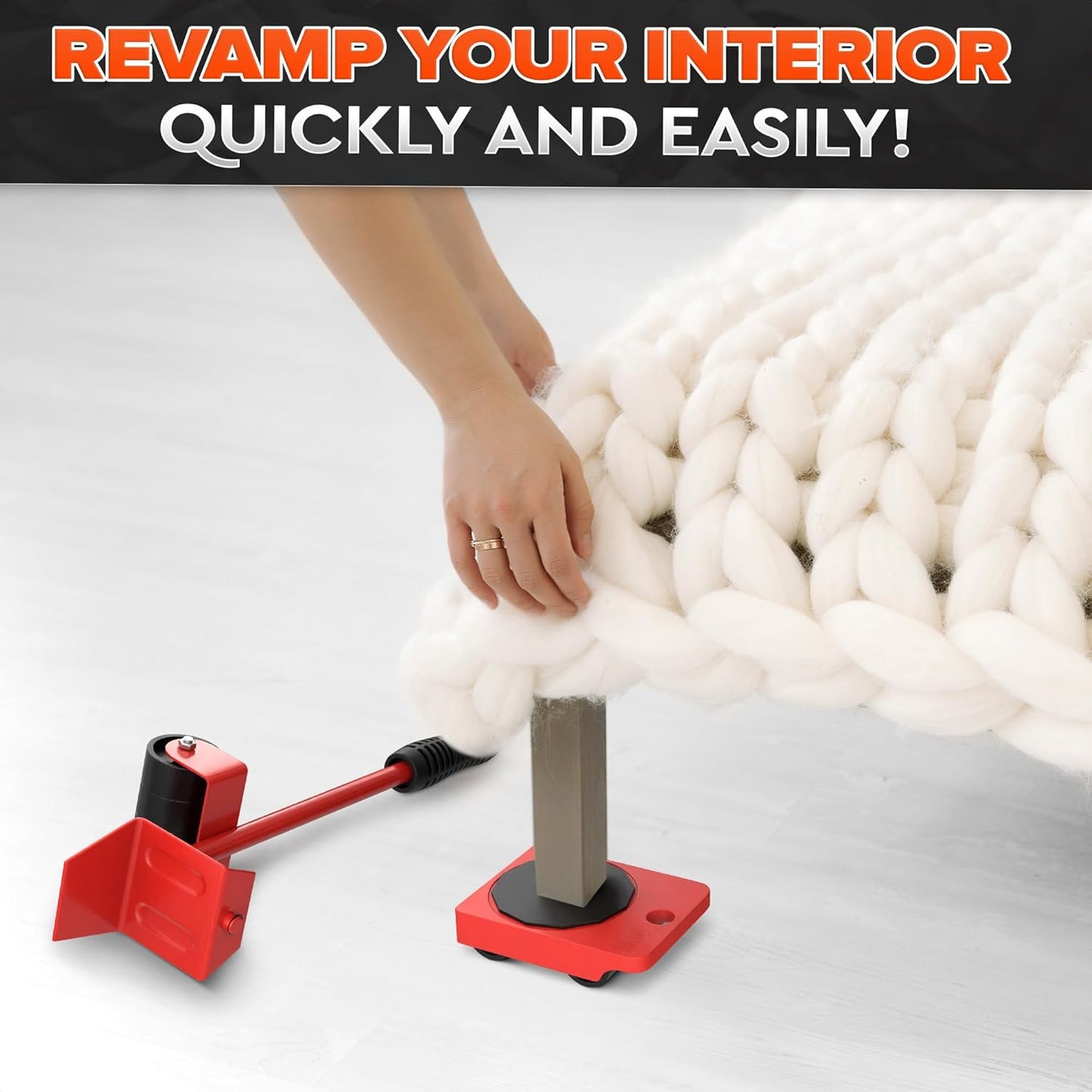 Heavy Furniture Lifter Tools with Sliders for Easy and Safe Shifting