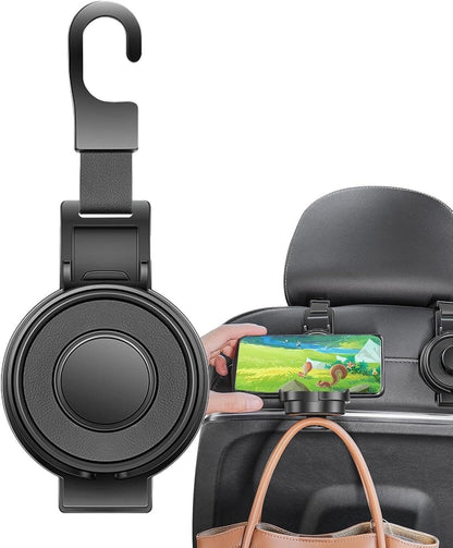 Universal Car Seat Headrest Hooks Organizer