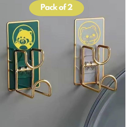 Adhesive Hooks Organisers Pack of 2
